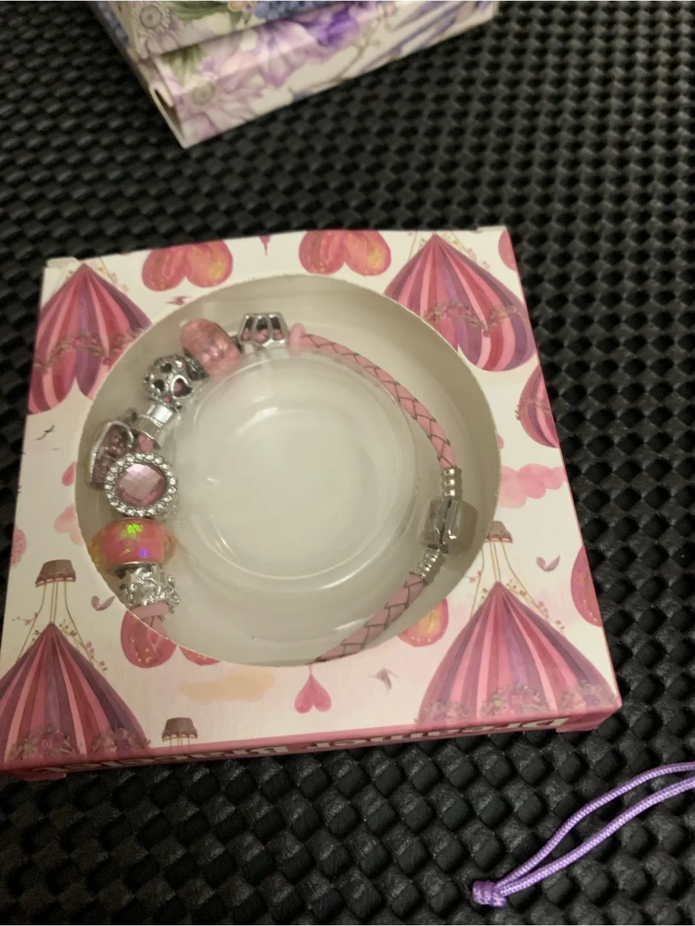 Kids Pastel Bracelet Bundle!! Three Character Braclets & One Charm Bracelet!!